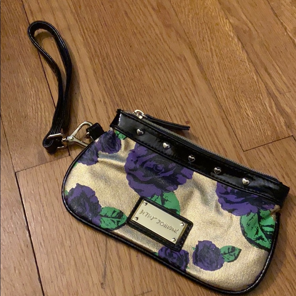 Betsy Johnson wristlet
